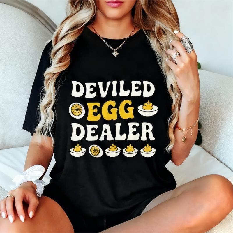 Funny Deviled Egg Dealer Thanksgiving T-Shirt Hoodie, Sweatshirt | UrbanDripWear.com