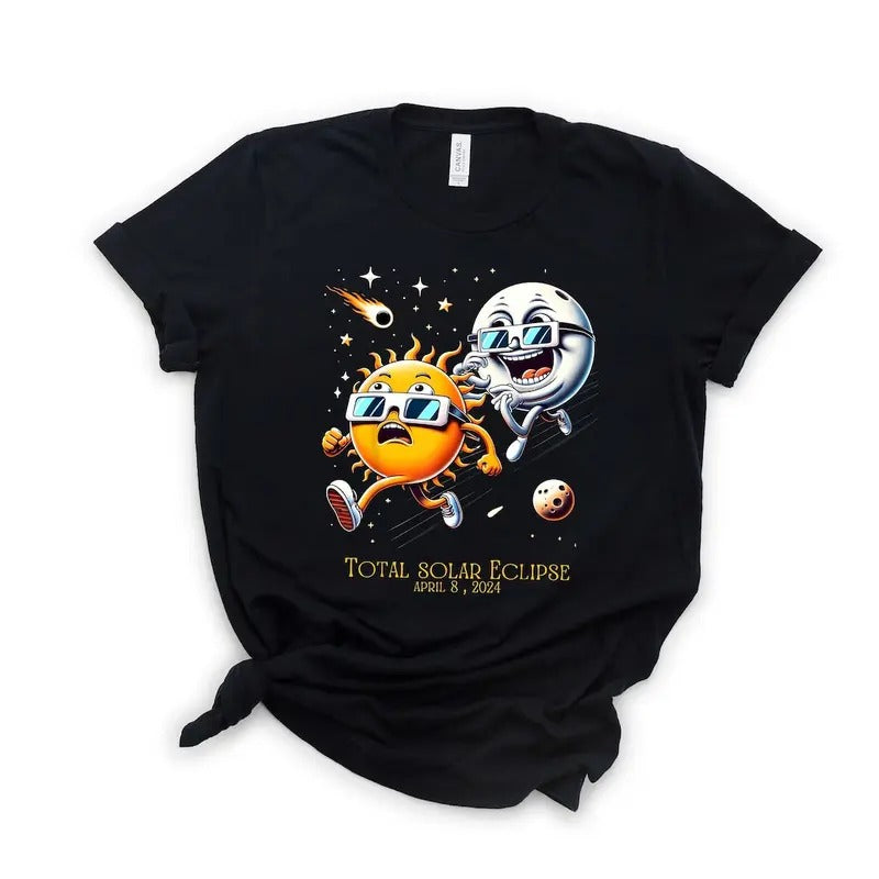 Funny Eclipse Shirt, Astrology Party Shirt, April 8th 2024 Shirt, Eclipse Event Shirt, Celestial Shirt, Total Solar...