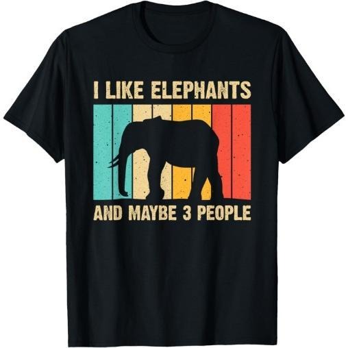 Funny Elephant Design Men Elephant Lover T-Shirt Made in USA Hoodie, Sweatshirt | UrbanDripWear.com