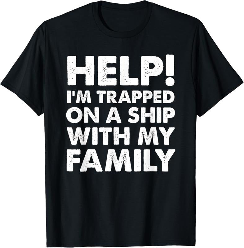 Funny Family Cruise Shirt Matching Vacation T-Shirt Cruising T-Shirt Cotton Menswear Hoodie, Sweatshirt | UrbanDripWear.com