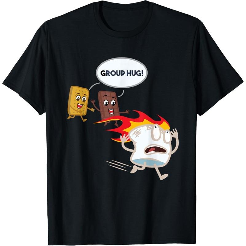Funny For Men Smores Camping Roasting Outdoor Women T-Shirt  made in us Hoodie, Sweatshirt | UrbanDripWear.com