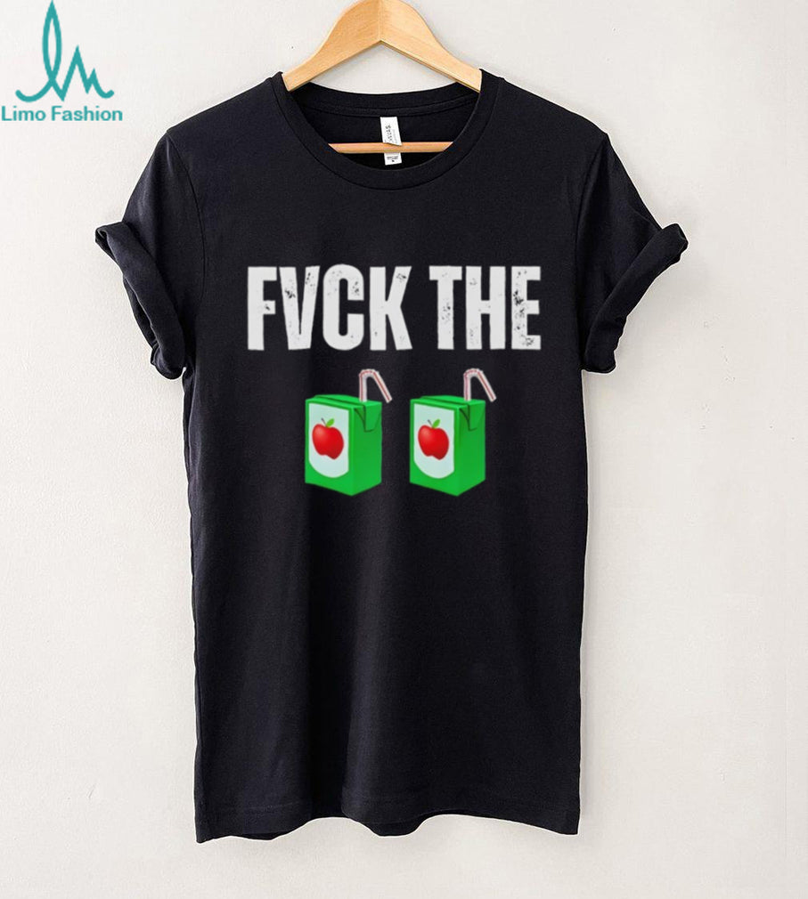 Funny “Fvck The Juice Boxes” Sarcastic Graphic T Shirt