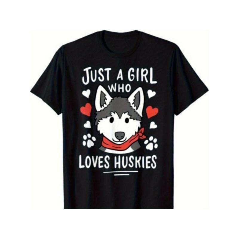 Funny Gift Husky Dog Lover Tee Shirts Dogs Lovers Gift Unisex T-Shirt made in usa Hoodie, Sweatshirt | UrbanDripWear.com