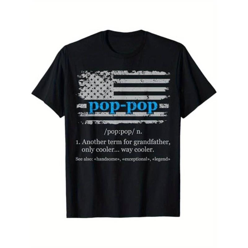 [Funny Grandpa T-Shirt] 100% Cotton Funny Definition Grandpa T-Shirt | Humorous Dictionary Design with Distressed...