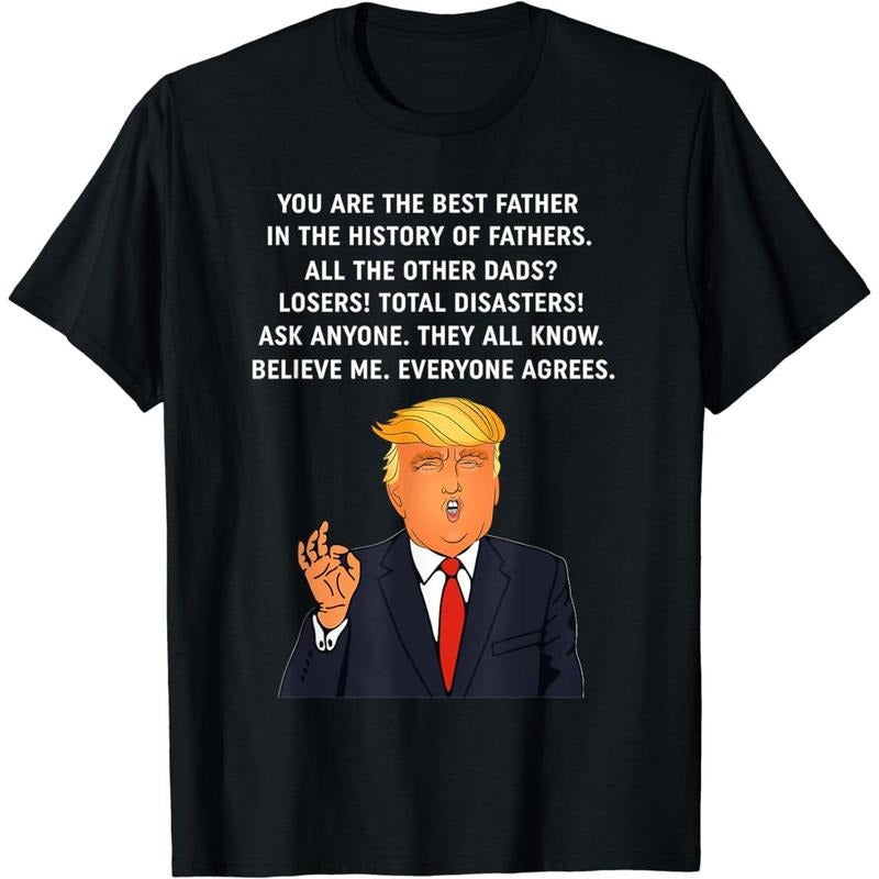 Funny Great Dad Donald Trump Father's Day Gift Tee T-Shirt Made in USA Hoodie, Sweatshirt | UrbanDripWear.com