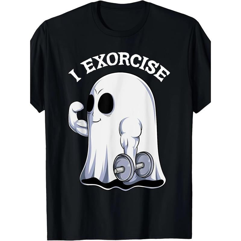 Funny Gym Exercise Workout Spooky Halloween T-Shirt made in usa Hoodie, Sweatshirt | UrbanDripWear.com