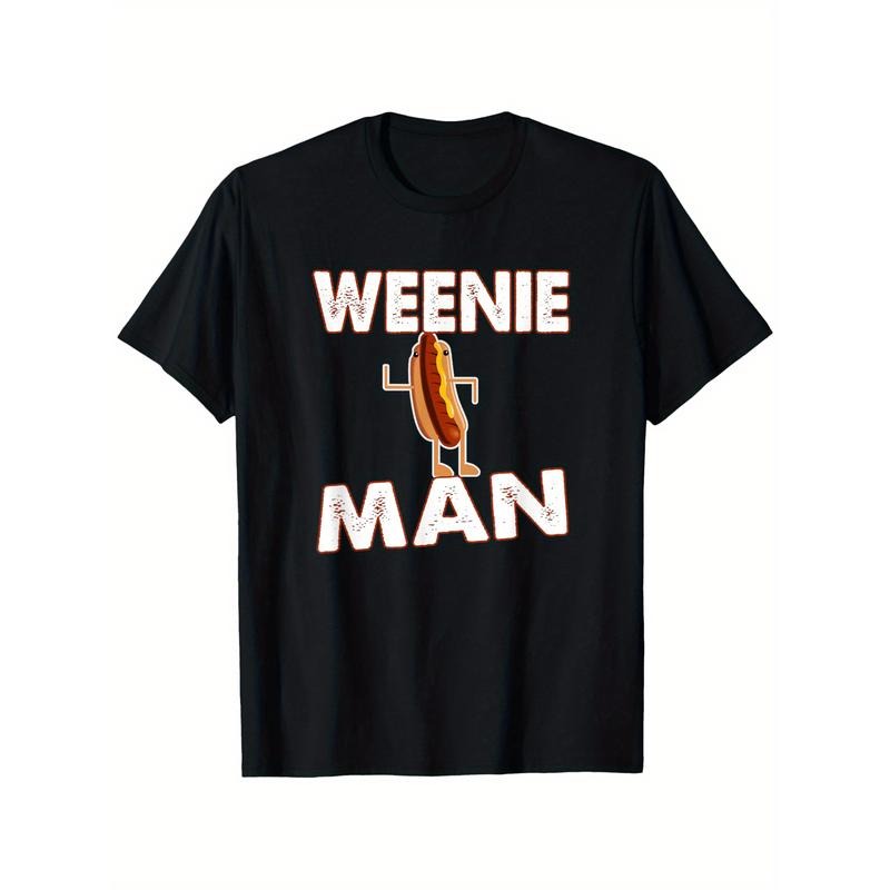 Funny Hot Dog Lover's Cotton T-Shirt