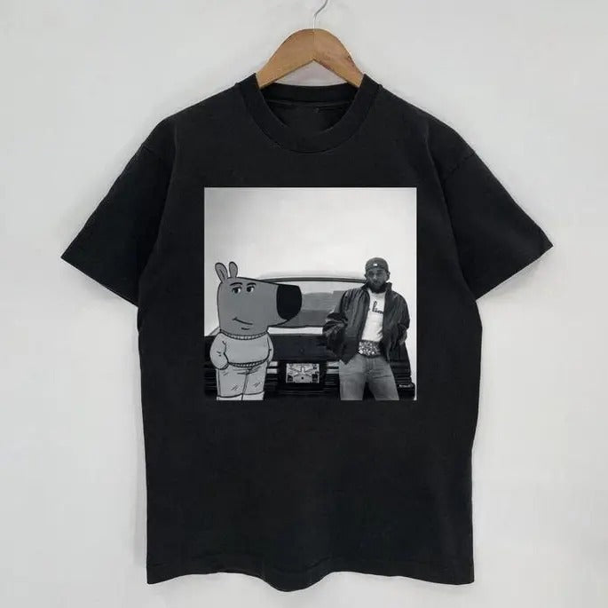 Funny Kendrck Just A Chll Guy T-Shirt, New Viral G.N.X Album Poster Shirt, Kendrck Unisex Cotton Tee, Gifts For Fans...