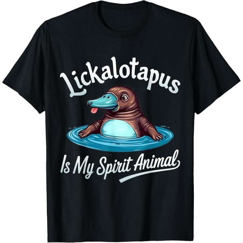 Funny Lickalotopus Is My Spirit Animal Shirt Funny Humor T-Shirt made in usa Hoodie, Sweatshirt | UrbanDripWear.com
