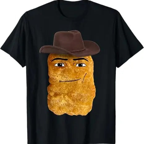 Funny Meme Shirt, Cowboy Chicken Nugget Tee, Gift Unisex T-Shirt Hoodie, Sweatshirt | UrbanDripWear.com