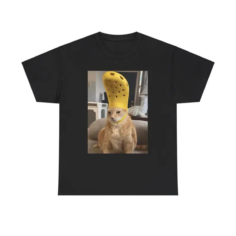 Funny Meme Shirt, Crocs Cat Tarot Card Tee, Cat Lovers Gift Unisex T-Shirt Hoodie, Sweatshirt | UrbanDripWear.com