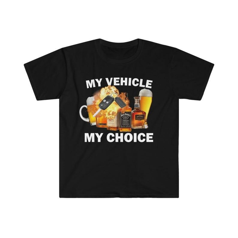 Funny Meme Shirt, Drunk Driving Tee, Gift Unisex T-Shirt Hoodie, Sweatshirt | UrbanDripWear.com