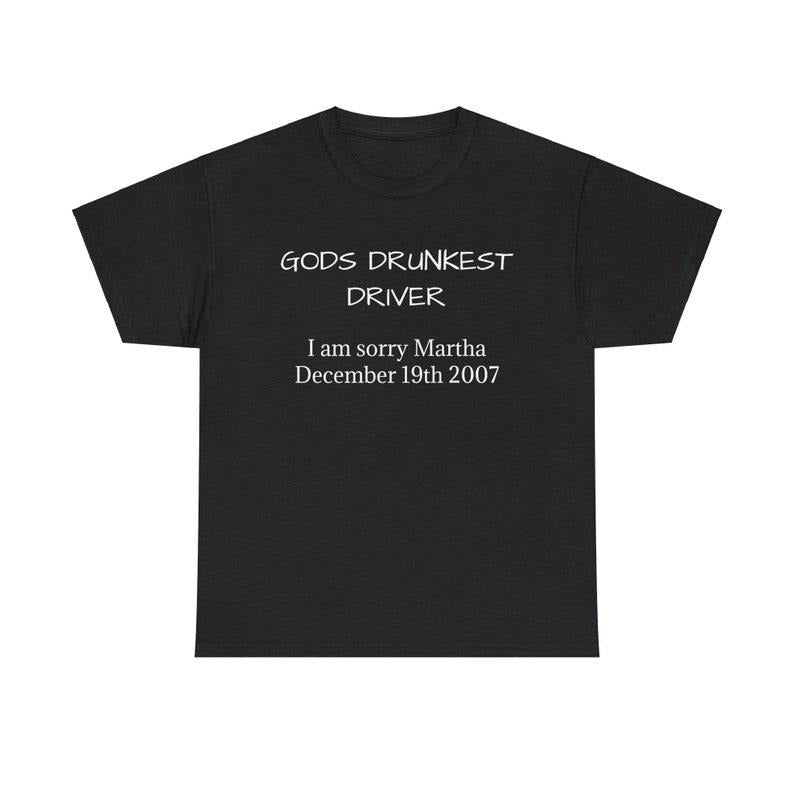 Funny Meme Shirt, God's Drunkest Driver Tee, Gift Unisex T-Shirt Hoodie, Sweatshirt | UrbanDripWear.com