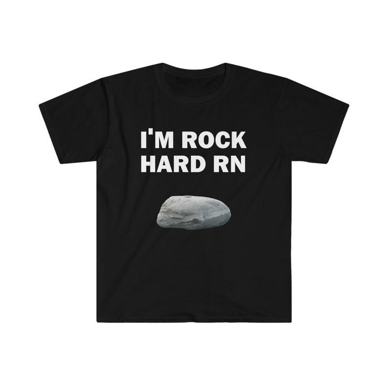 Funny Meme Shirt, I'm Rock Hard RN Tee, Gift Unisex T-Shirt Hoodie, Sweatshirt | UrbanDripWear.com