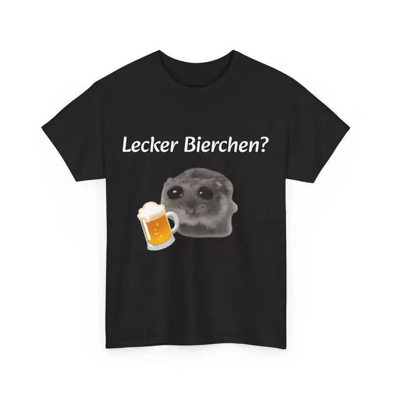 Funny Meme Shirt, Lecker Bierchen Tee, Gift Unisex T-Shirt Hoodie, Sweatshirt | UrbanDripWear.com
