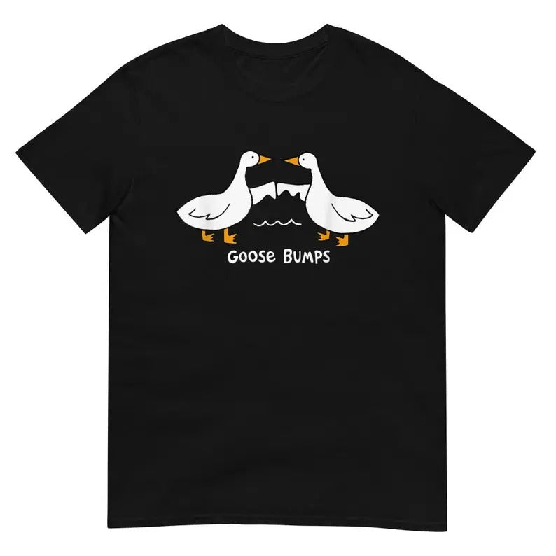 Funny Meme Shirt, Silly Goose Goose Bumps Tee, Gift Unisex T-Shirt Hoodie, Sweatshirt | UrbanDripWear.com