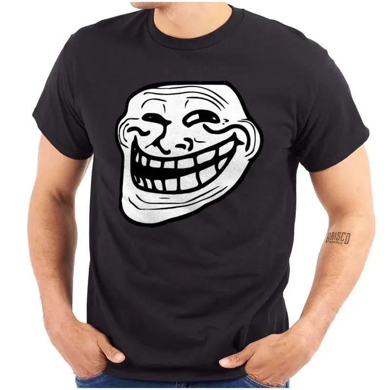 Funny Meme Shirt, Troll Face Original Meme Smile Mad Graphic T Shirt Casual Classic Hoodie, Sweatshirt | UrbanDripWear.com