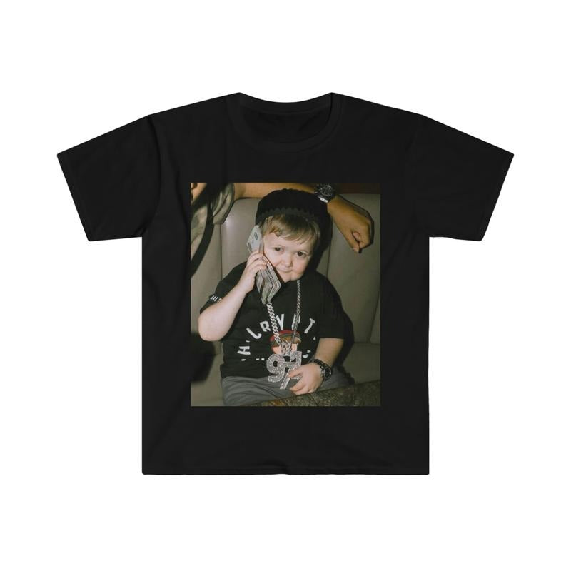 Funny Meme Tshirt Hasbulla Magomedov Money Phone Hasbulla Shirt Mini Khabib Meme Apparel Viral Tee Funny Tee Shirt Joke...