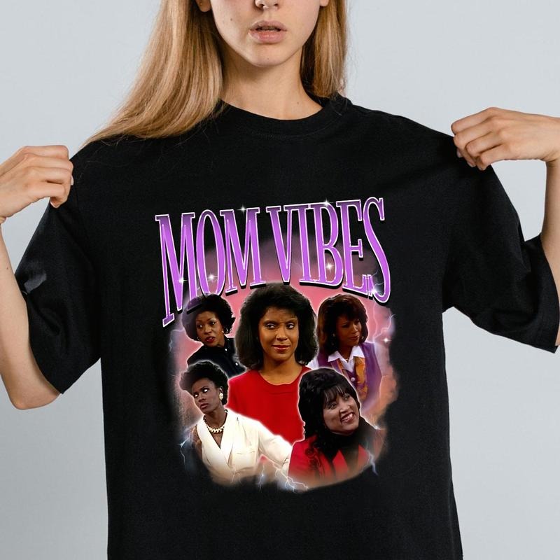 Funny Mom Shirt, Mom Vibes Graphic Tee, Perfect Mother's Day Gift Idea Hoodie, Sweatshirt | UrbanDripWear.com