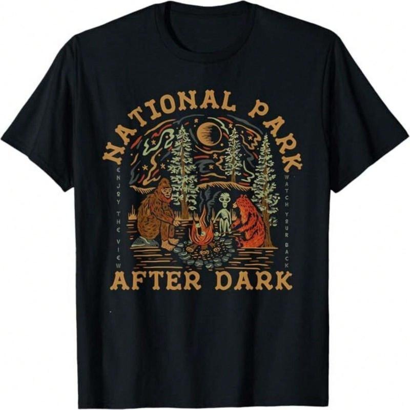 Funny National Park After Dark Women's T-Shirt Hoodie, Sweatshirt | UrbanDripWear.com