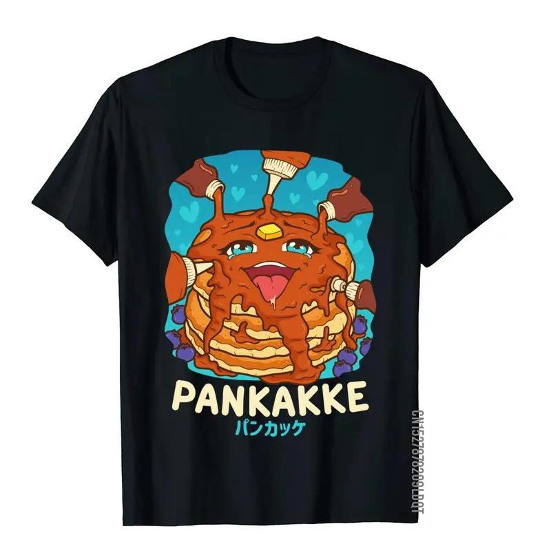 Funny Naughty Foodie Pun Kawaii Pankakke Japanese Pancake T-Shirt Cotton  T Shirts Beach Tops T Shirt High Street Hoodie,...
