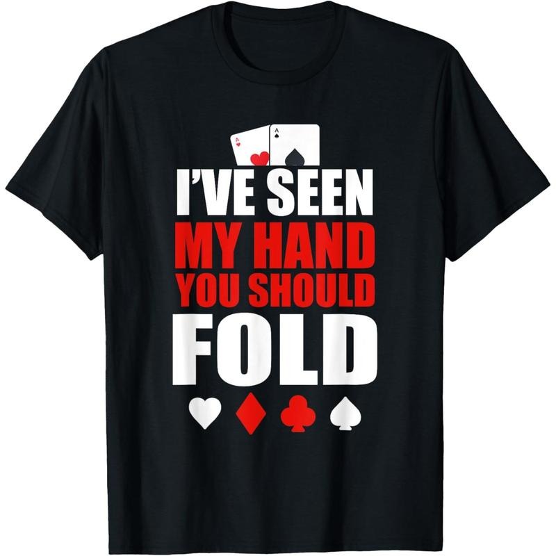 Funny Poker - Texas Holdem Lucky Poker T-Shirt made in usa Hoodie, Sweatshirt | UrbanDripWear.com