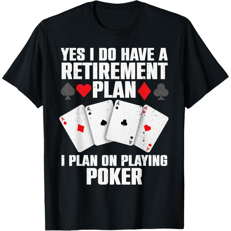 Funny Poker Design For Men Women Poker Player Casino Gambler T-Shirt made in usa Hoodie, Sweatshirt | UrbanDripWear.com