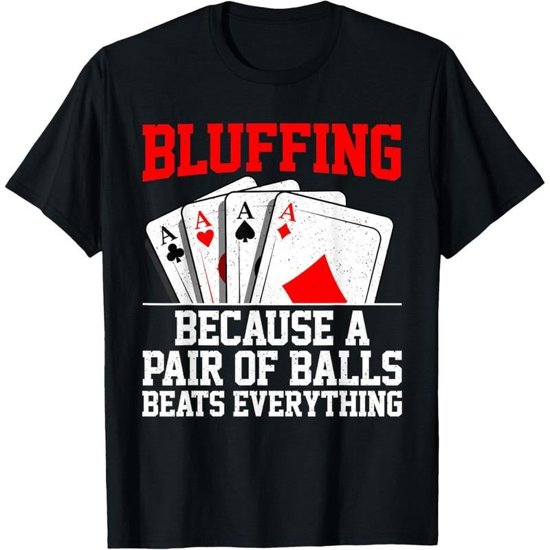 Funny Poker Design For Men Women Poker Player Poker Lovers T-Shirt made in usa Hoodie, Sweatshirt | UrbanDripWear.com