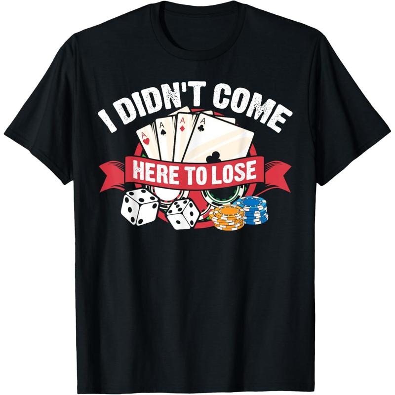 Funny Poker Gift For Men Women Poker Player Cool Card Game T-Shirt made in usa Hoodie, Sweatshirt | UrbanDripWear.com