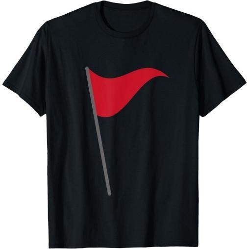 Funny Red Flag Warning Halloween Costume T-Shirt Made in USA Hoodie, Sweatshirt | UrbanDripWear.com