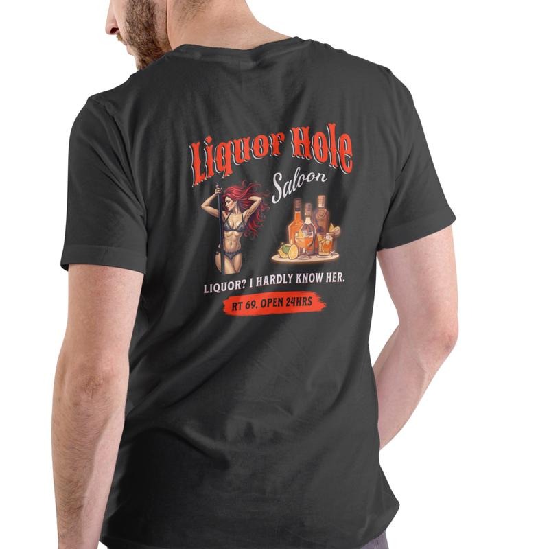 Funny Saloon T Shirt, Unisex Cotton, graphic tee Hoodie, Sweatshirt | UrbanDripWear.com