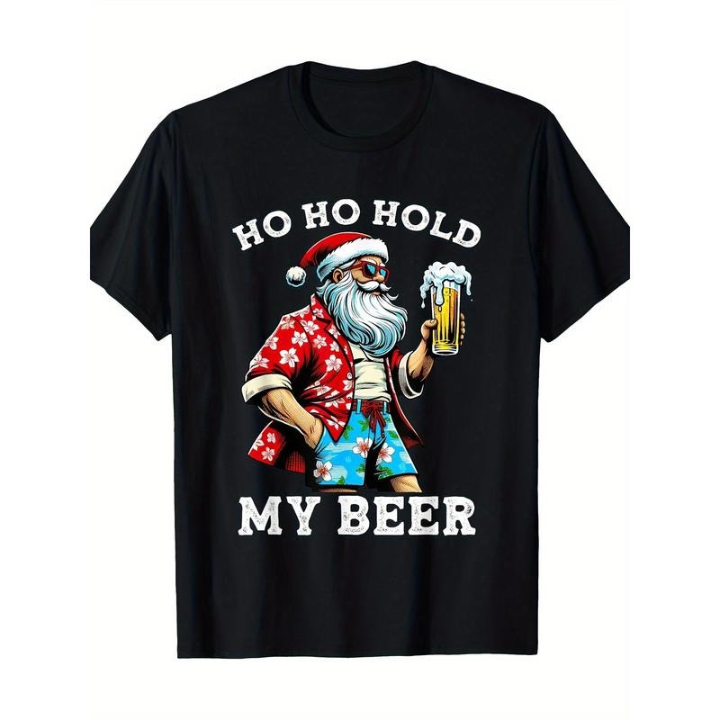 Funny Santa with sunglasses and beer in his July Christmas T-shirt made in usa Hoodie, Sweatshirt | UrbanDripWear.com