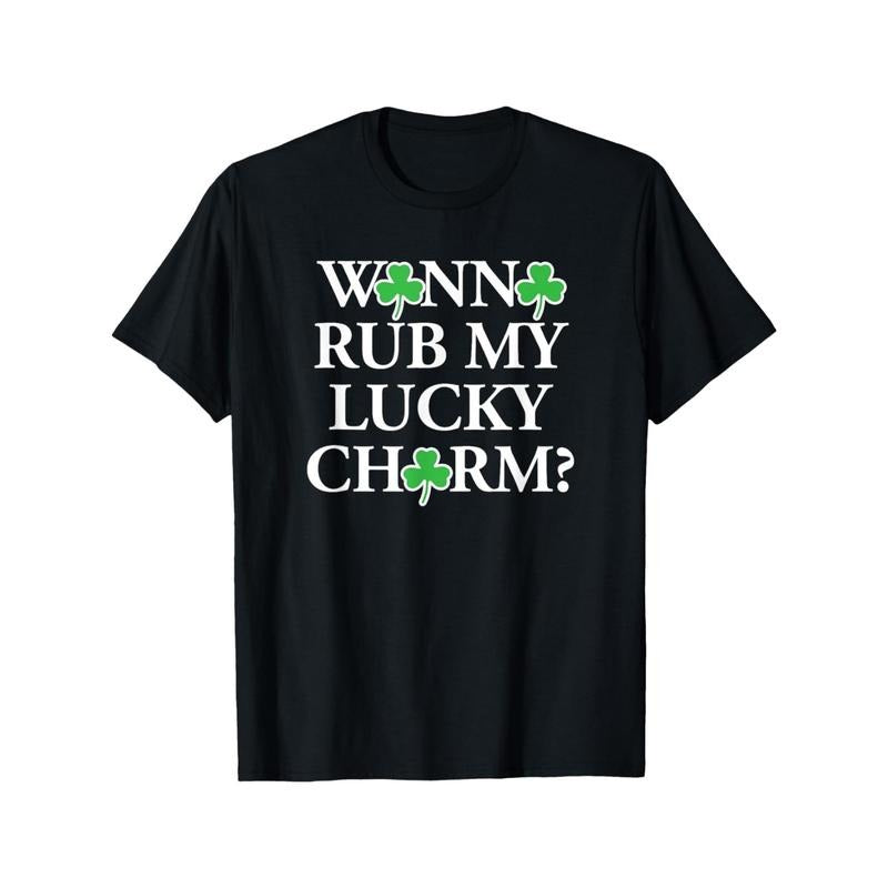 [Funny Sexy T-Shirt] St Patricks Day Funny Sexy Inappropriate T-Shirt For Men Clothing Made in USA Hoodie, Sweatshirt