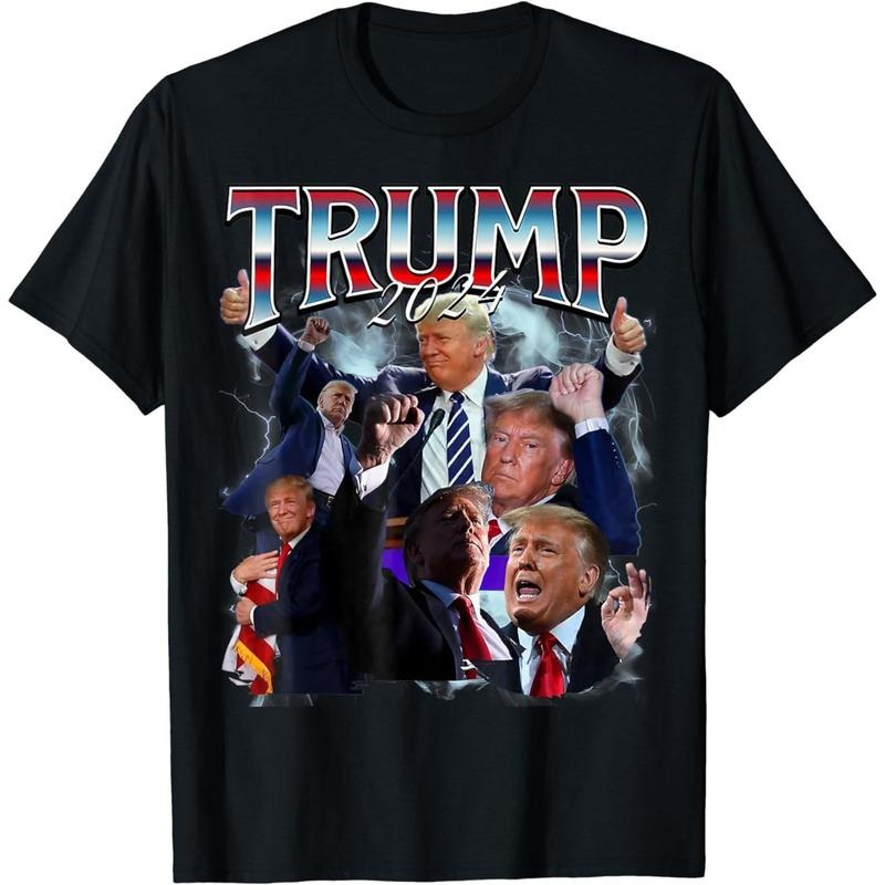 Funny Trump 2024 90s Trendy Fnny Style Men Women T-Shirt Made in USA Hoodie, Sweatshirt | UrbanDripWear.com