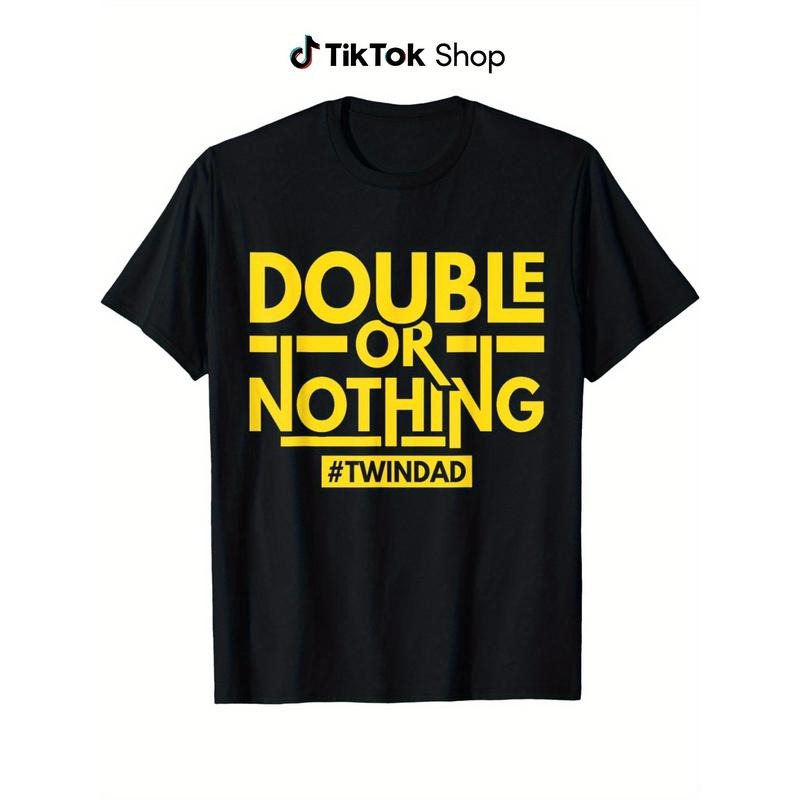 Funny Twin Dad Pun T-Shirt