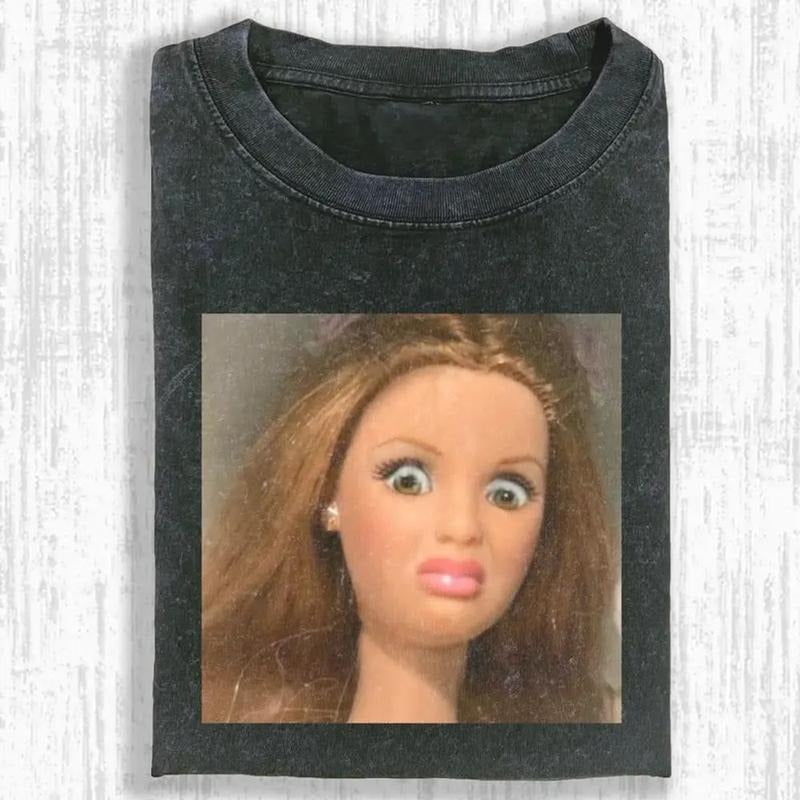 Funny Vintage Crew Neck Tee Heavyweight(280g) Regular Fit Casual Comfort Breathable Short Sleeve Funny T-shirts for...