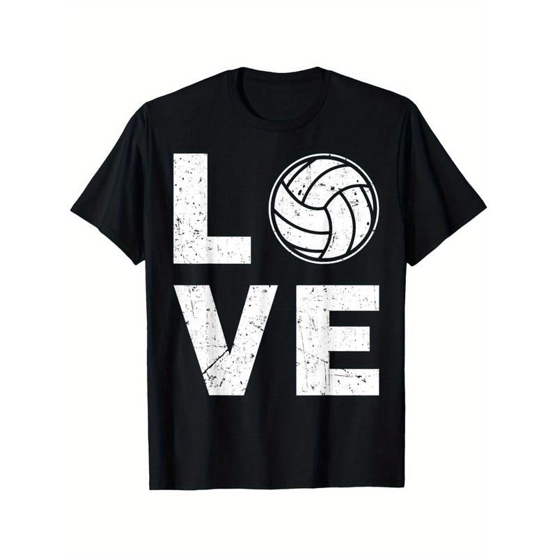 Funny Volleyball Design For Men Ball Volleyball Player T-Shirt made in usa Hoodie, Sweatshirt | UrbanDripWear.com