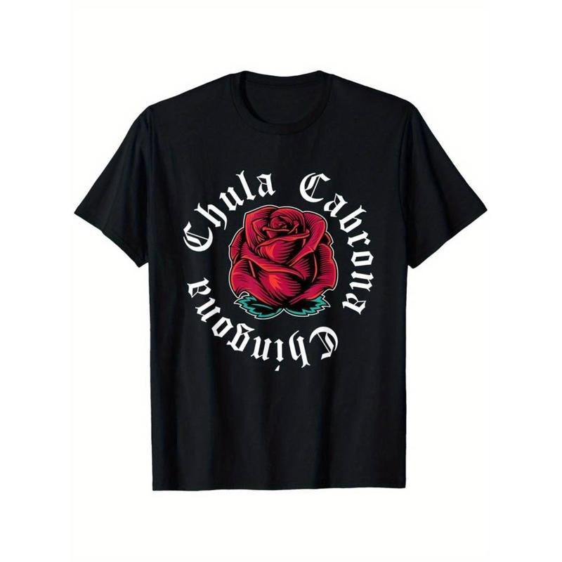 Funny Womens Mexicana Chicana Mexican Chula Cabrona Chingona T-Shirt Men'S Crew Neck Fashionable Comfortable And...