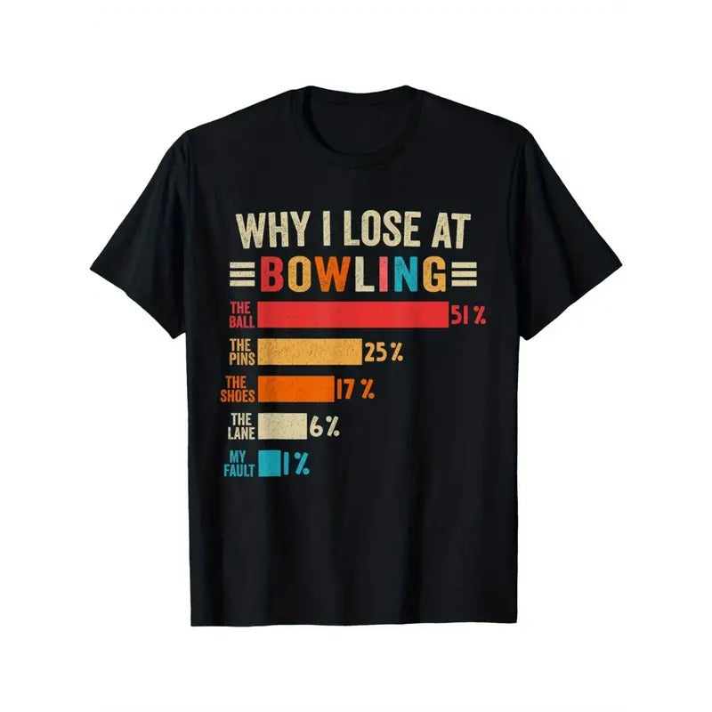 Funny bowling man why I lost bowling t-shirt Made in USA Hoodie, Sweatshirt | UrbanDripWear.com