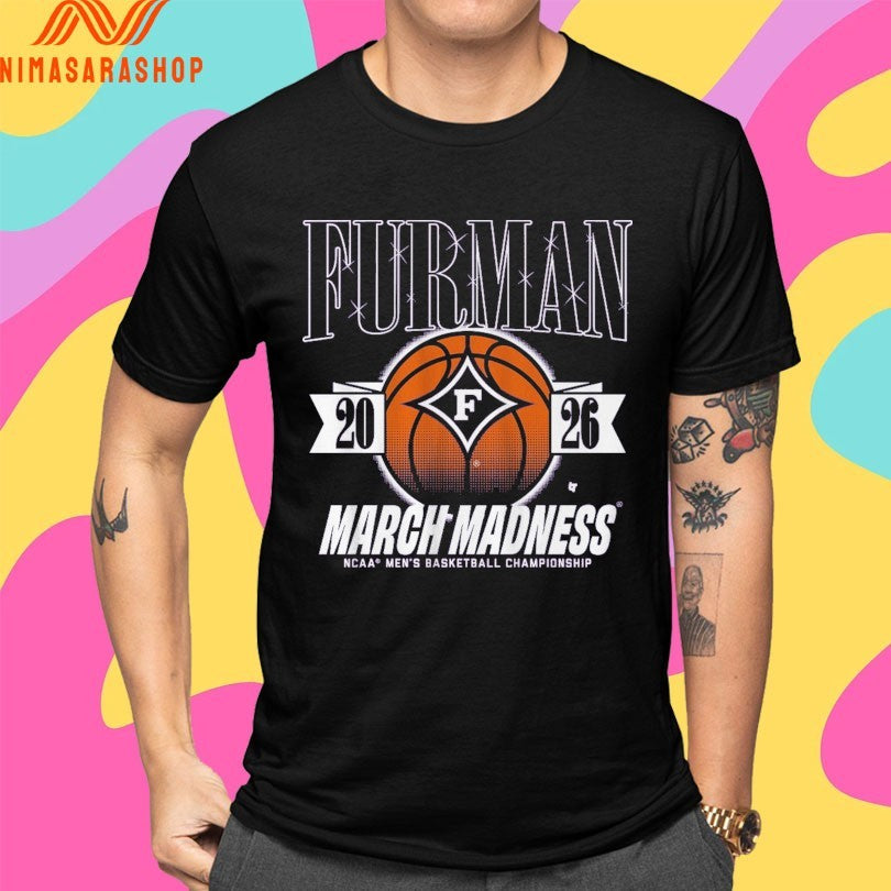 Furman Paladins MBB 2026 March Madness NCAA Men’s Basketball Championship Shirts