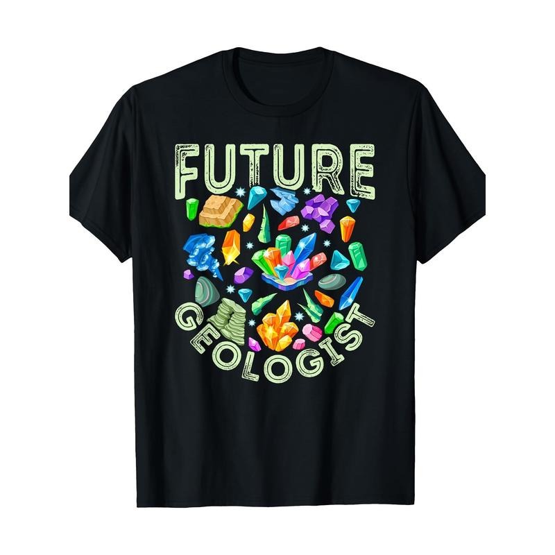 Future Geologist Geology enthusiast Rock Collector T-shirt -100% cotton Made in USA Hoodie, Sweatshirt | UrbanDripWear.com