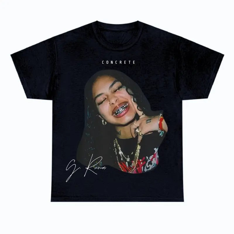 G Ramos Black Graphic Tee Shirt Hoodie, Sweatshirt | UrbanDripWear.com