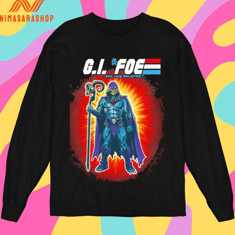 G.I. Foe Evil Has Enlisted Shirts