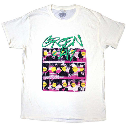 Green Day | Official Band T-Shirt | Nimrod Mugshots