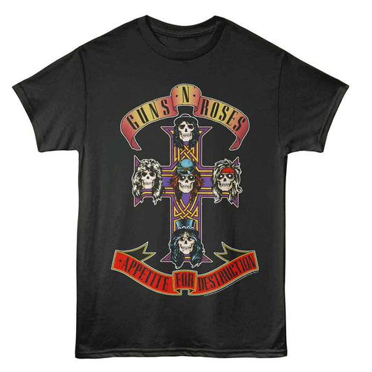 GUNS N' ROSES Eye-Catching T-Shirt, APPETITE FOR DESTRUCTION