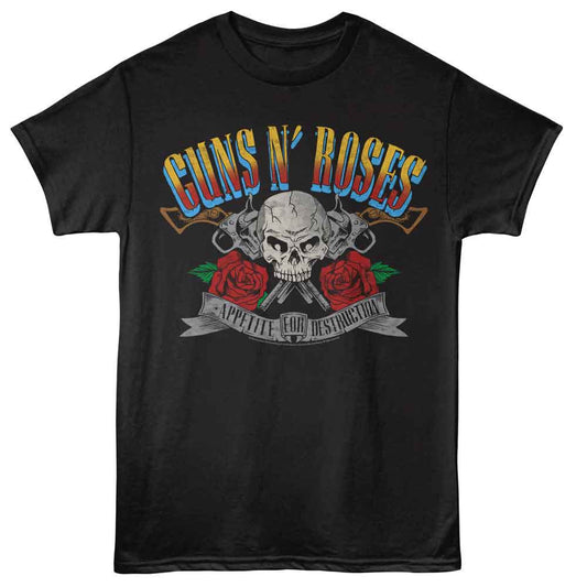GUNS N' ROSES Eye-Catching T-Shirt, AFD