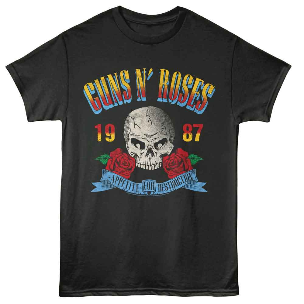 GUNS N' ROSES Eye-Catching T-Shirt, AFD 87