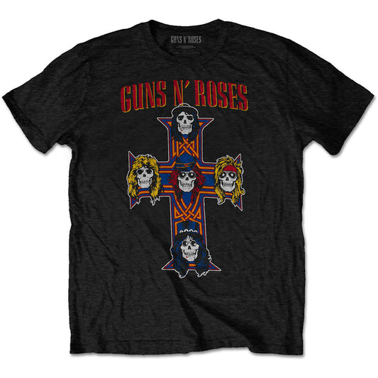 GUNS N' ROSES Attractive T-Shirt, Vintage Cross