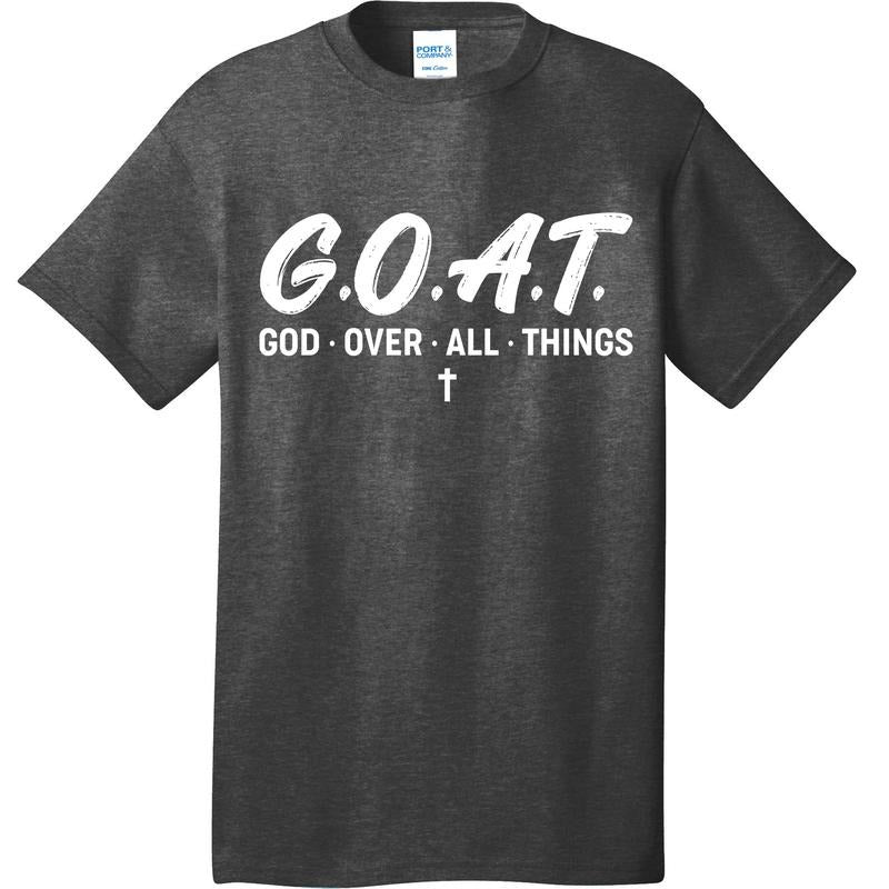 GOAT God Over All Things T-Shirt Menswear Top Hoodie, Sweatshirt | UrbanDripWear.com
