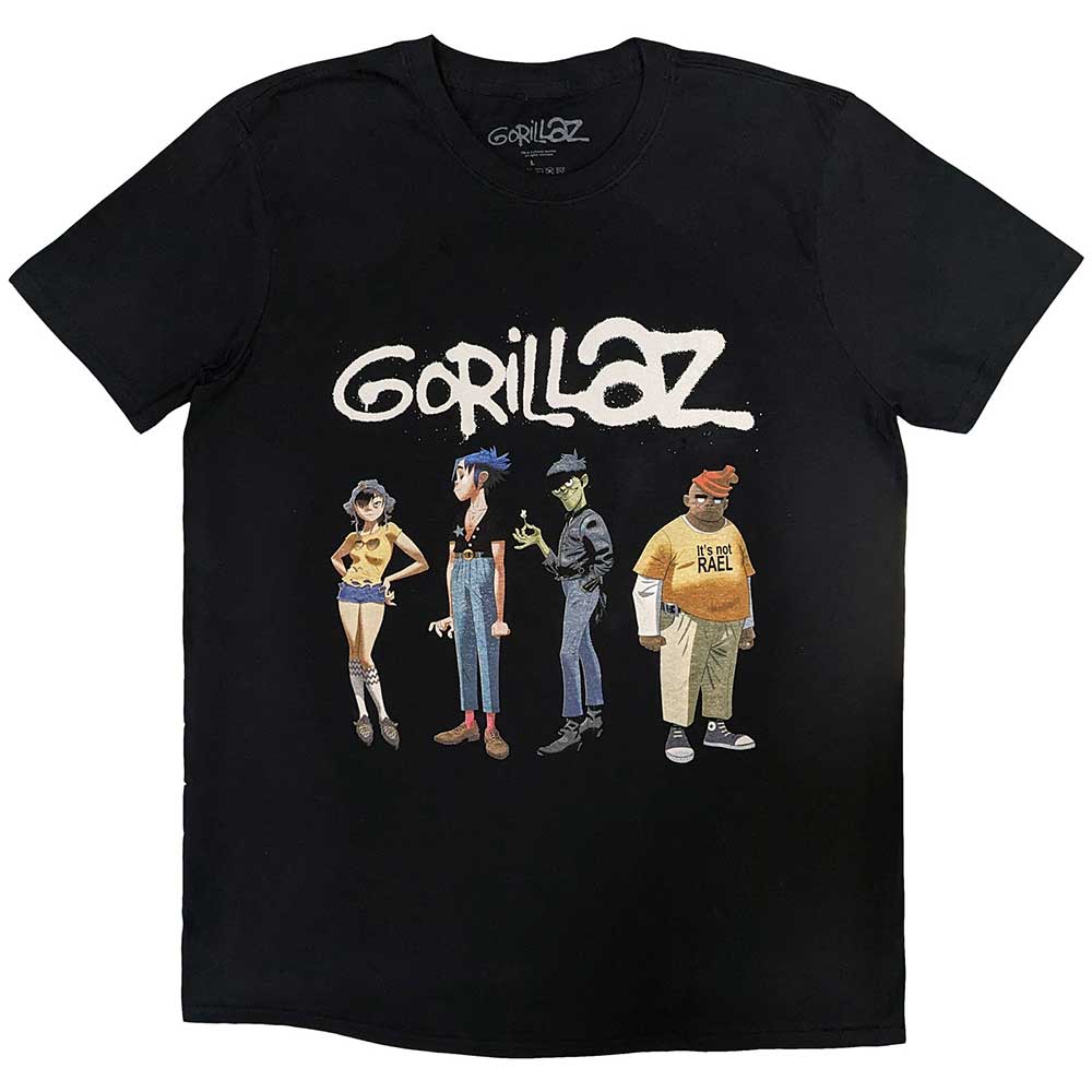 Gorillaz | Official Band T-Shirt | Spray Logo Group